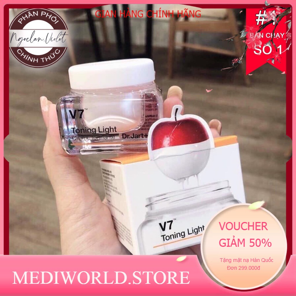 (Auth Hàn) Kem V7 Toning Light Dr.Jart+