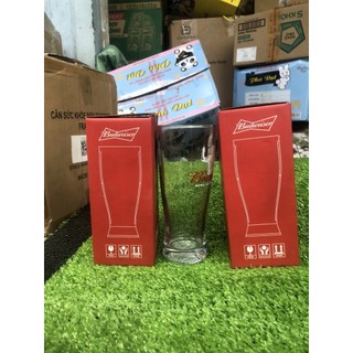 LY THUỶ TINH BUDWEISER MESSI CAO CẤP [ Hoàn Tiền Nếu bể vỡ khi nhận hàng ]