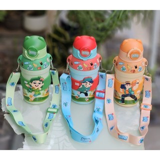 Bình nước vô cực Kun cho bé 430ml