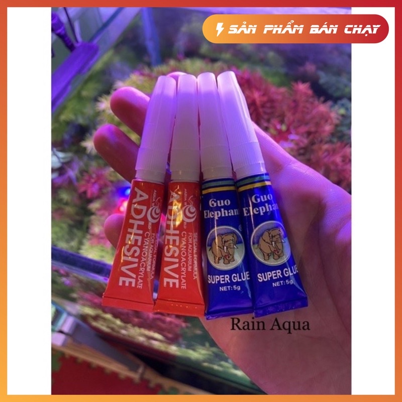 Keo Dán Rêu | Keo dán cây thuỷ sinh tuýp 5g