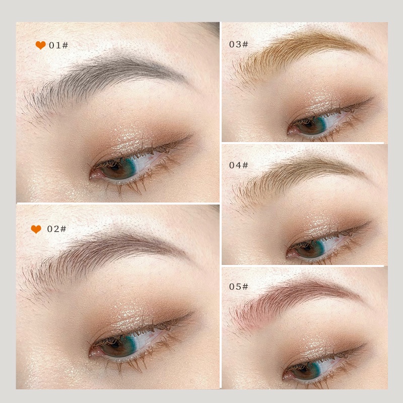 Kem Nhuộm Lông Mày Không Thấm Nước Lâu Trôi Màu Sắc Tự Nhiên