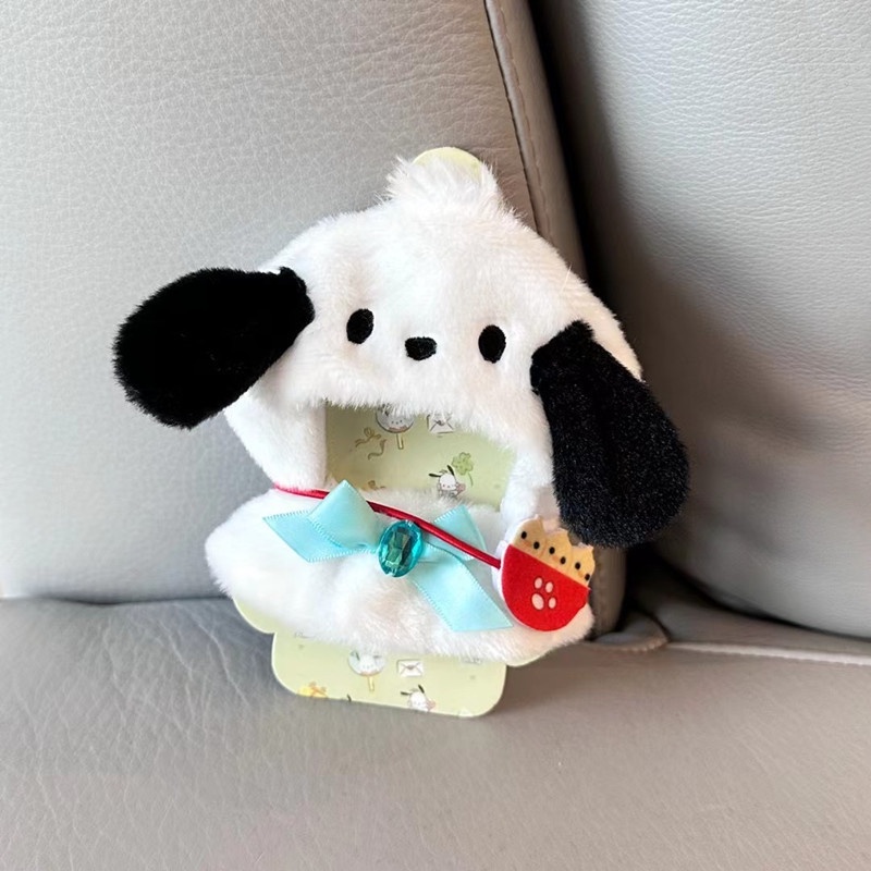 Mới Áo Choàng Nhồi Bông 10cm Hình sanrio hello kitty kuromi melody