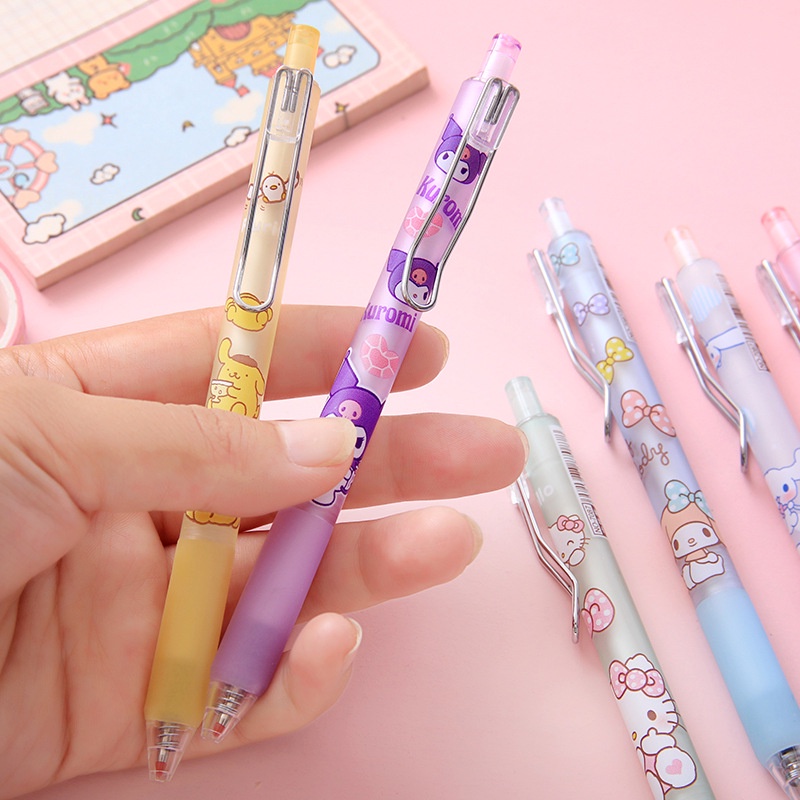 Dễ Thương Bút Nhấn Họa Tiết Hoạt Hình Đáng Yêu Cho Học Sinh