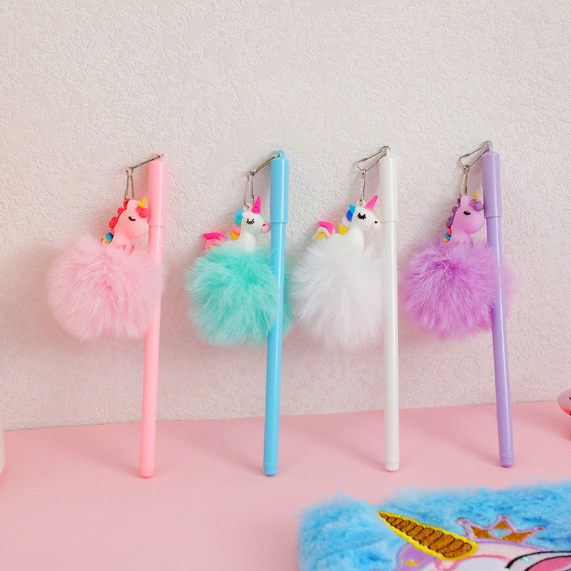 Bút Bi Hình Kỳ Lân Dễ Thương Cho Văn Phòng / Trường Học