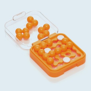SmartGames - IQ Mini, Create Your Own Challenges, Compact Puzzle Game