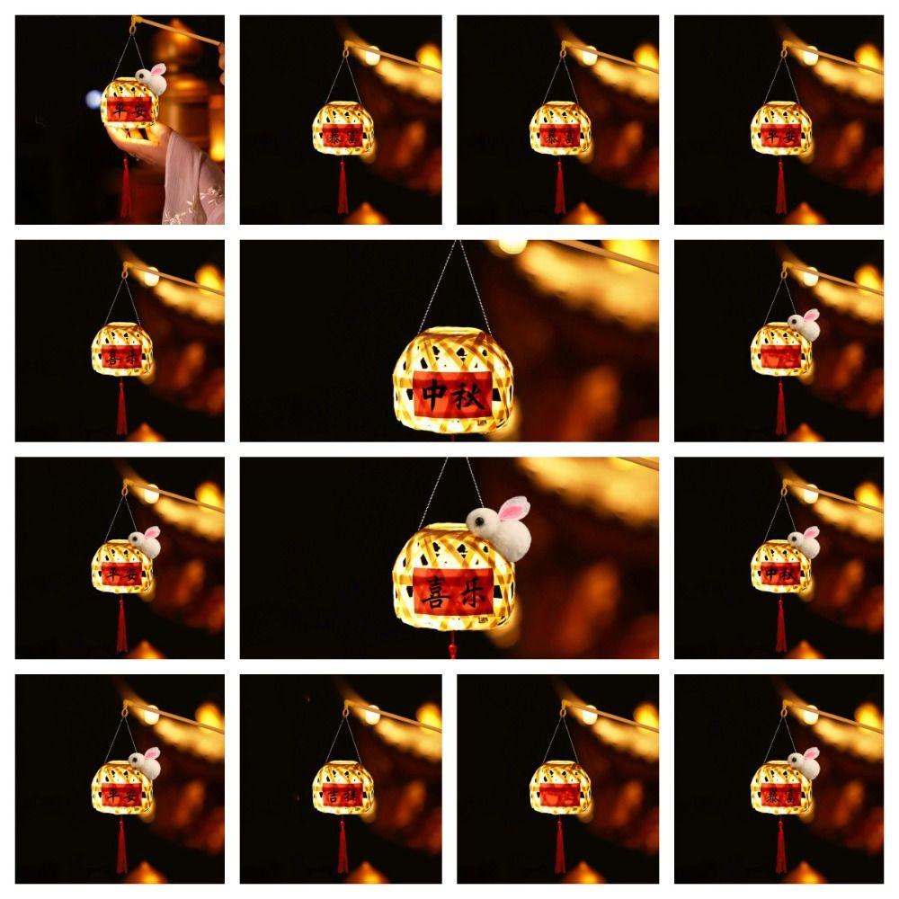 Lồng Đèn Tre Đan Thủ Công Sáng Tạo Trang Trí