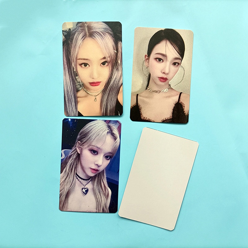 Set 4 Tấm Ảnh lomo Card Nhóm Nhạc aespa lomo