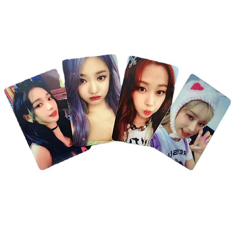 Set 4 Tấm Ảnh lomo Card Nhóm Nhạc aespa lomo