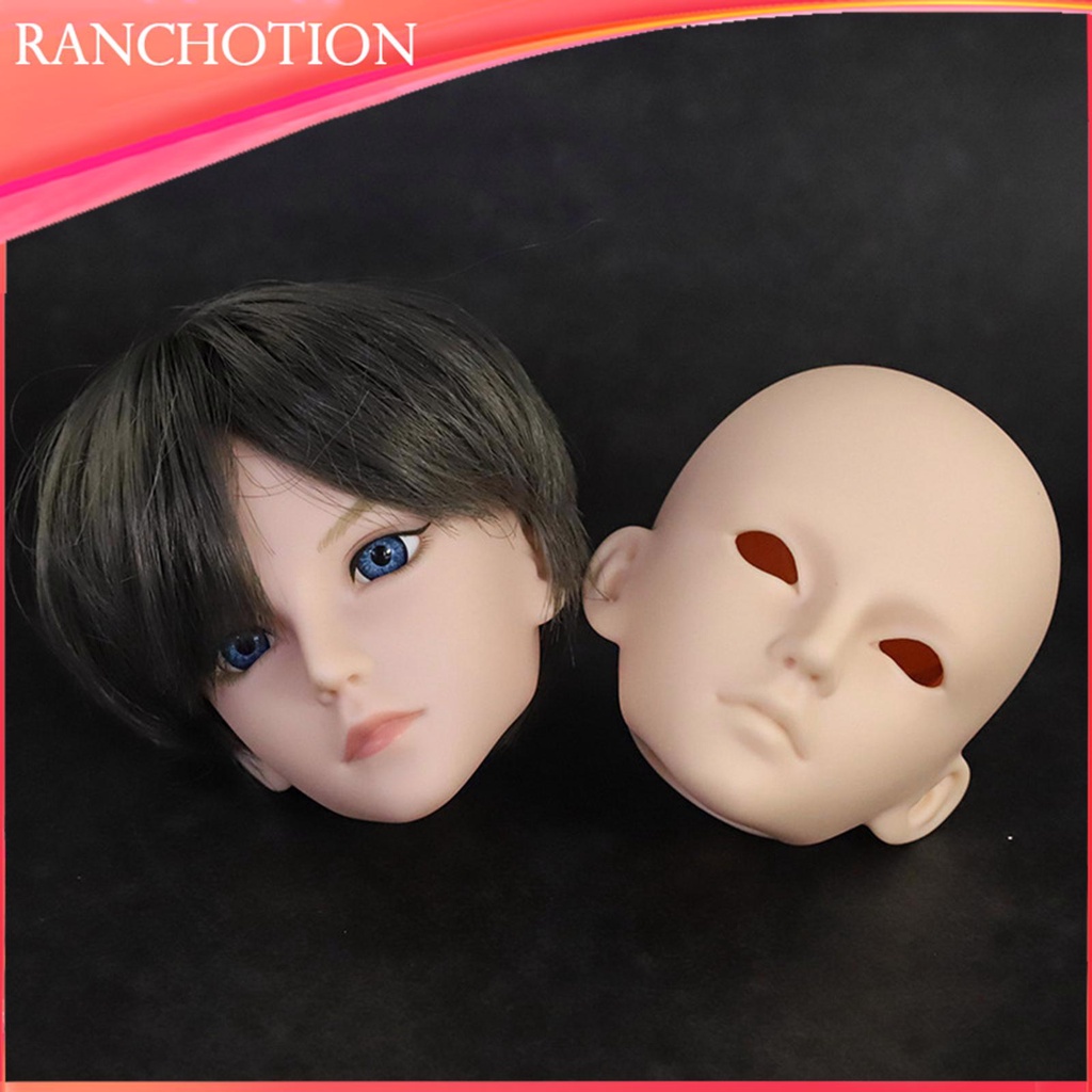 Đầu Búp Bê Nam 1 / 2 / 3 / 5 24 inch 1 / 3 bjd Tự Trang Điểm