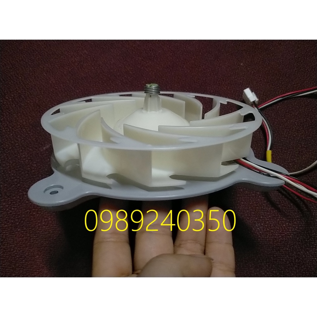 Quạt tủ lạnh Samsung Inverter tròn 13,5cm 12V 3 dây chính hãng