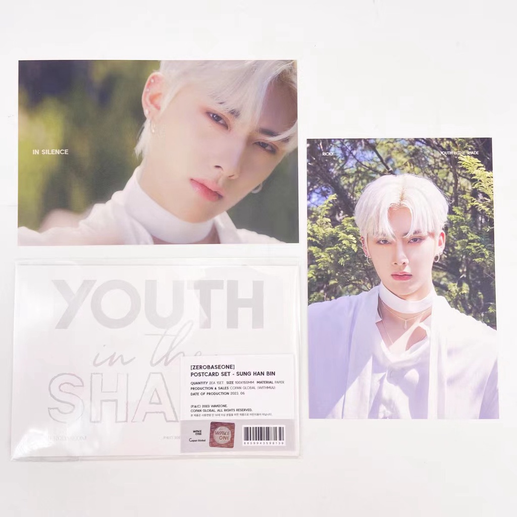 Bộ Bưu Thiếp Hình Chân Dung kpop zerobaseone zb1