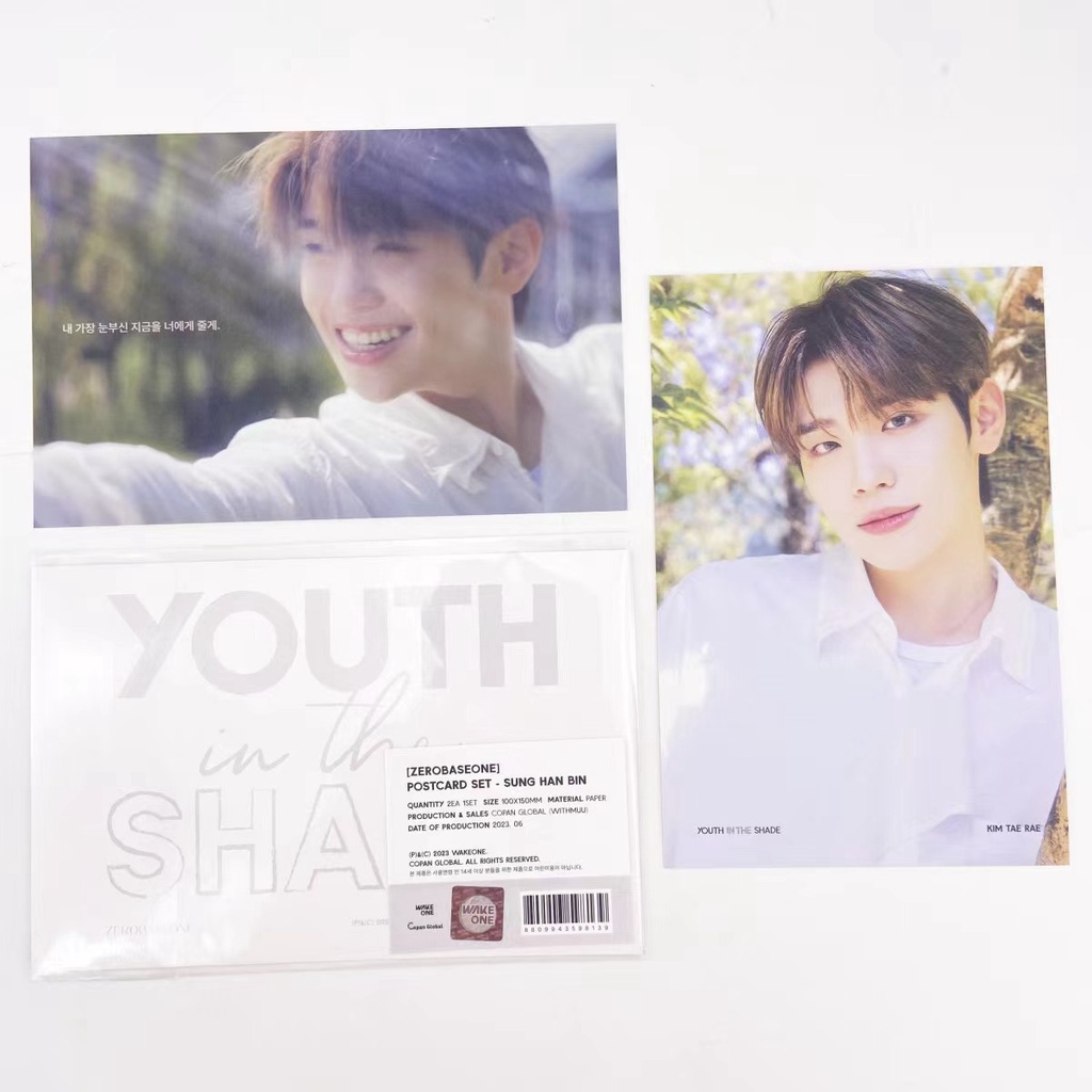 Bộ Bưu Thiếp Hình Chân Dung kpop zerobaseone zb1