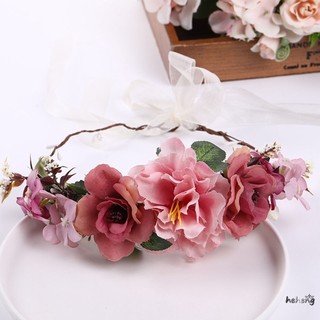 Vòng Hoa Đội Đầu Cho Cô Dâu