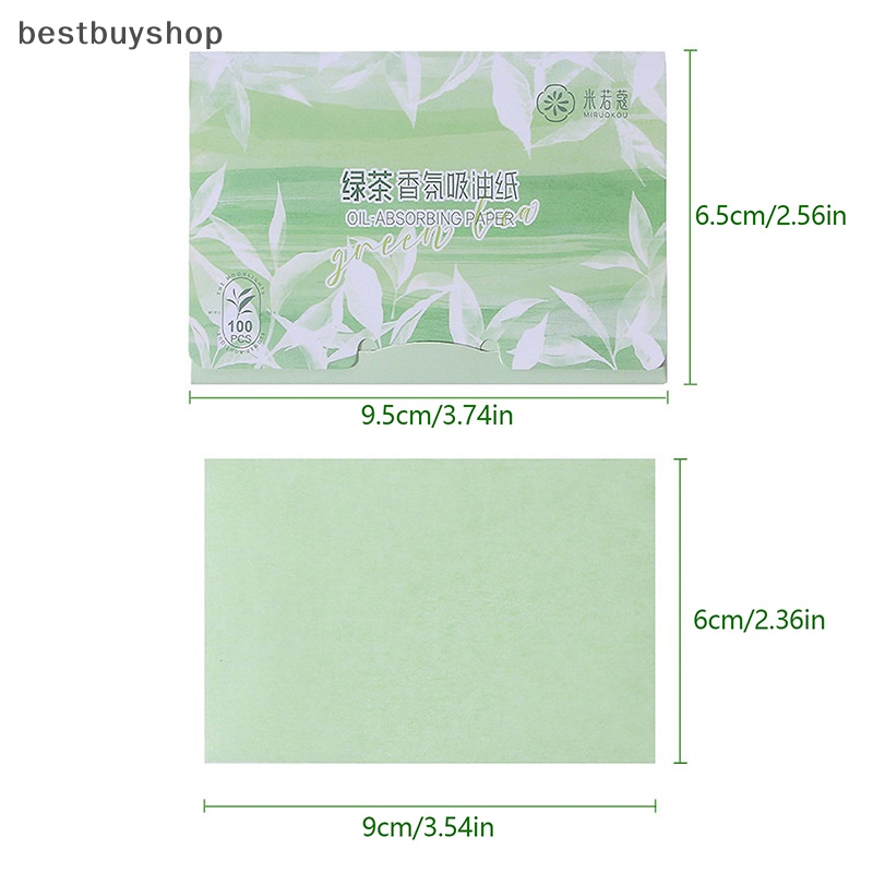 Bộ 100 Giấy Thấm Dầu Cho Da Mặt Mới