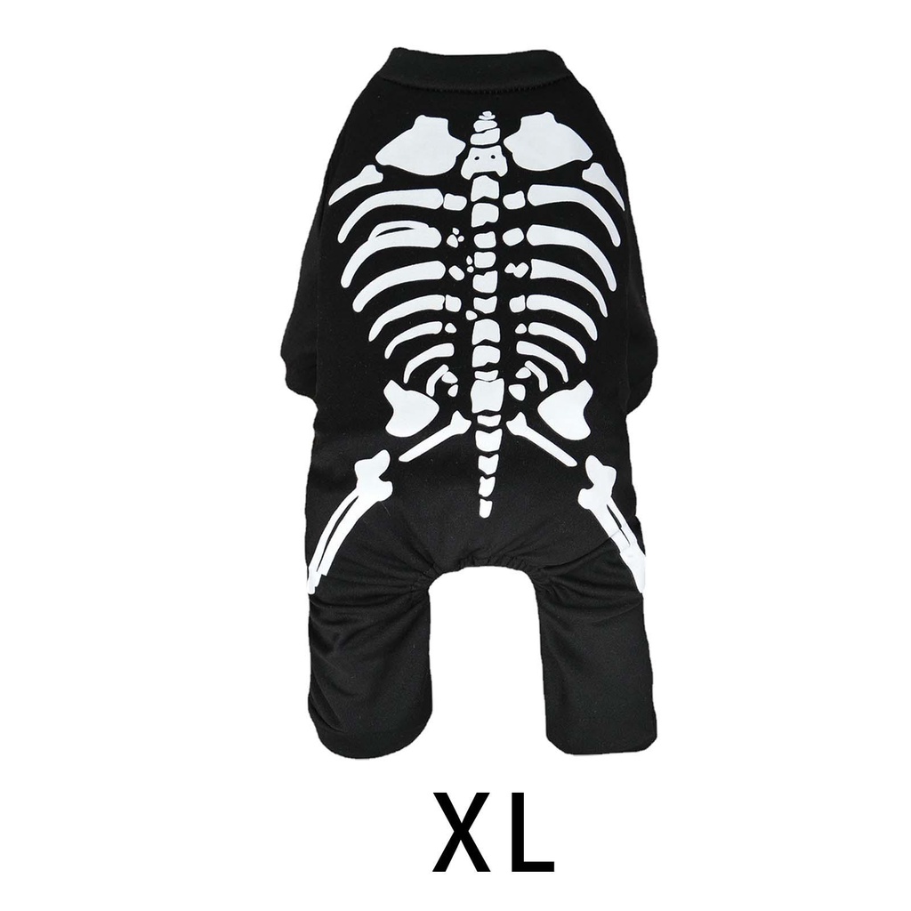 Bộ Đồ Hóa Trang Bộ Xương Chó Mèo Dành Cho Lễ halloween