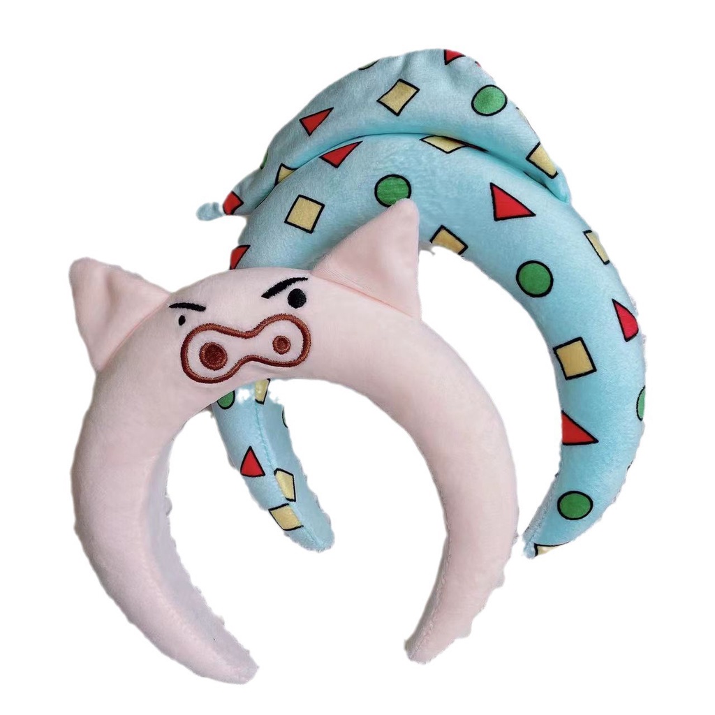 Băng Đô Cài Tóc Hình Thú Hoạt Hình Nhồi Bông Dễ Thương Phong Cách Hàn Quốc