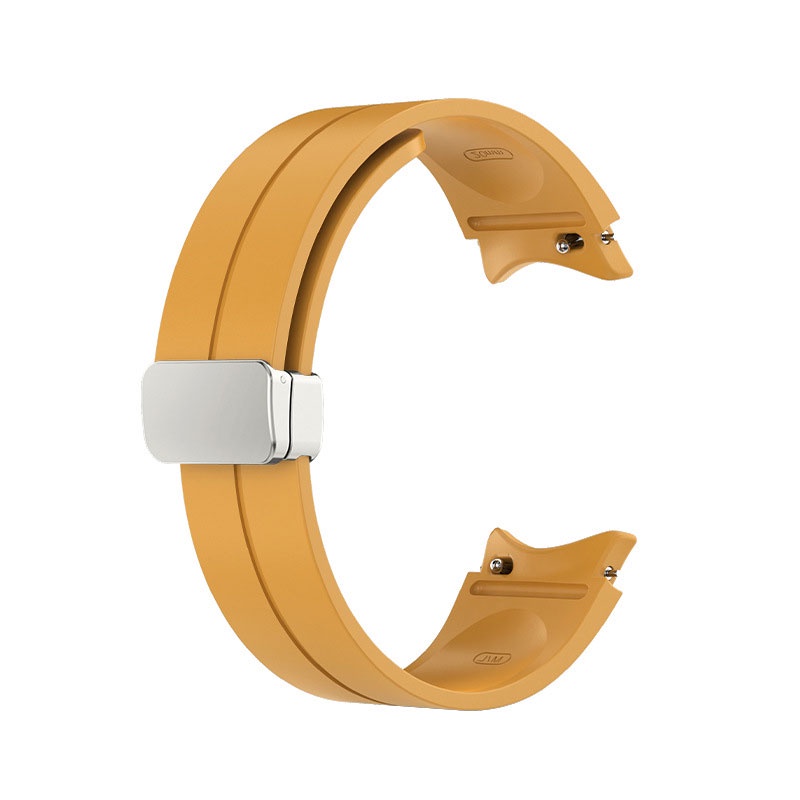 Silicone Dây Đeo Silicon Có Khóa Nam Châm Cho Đồng Hồ Thông Minh samsung galaxy watch 6 / 5 / 4 44mm 40mm pro 45mm