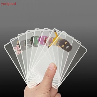 1 Hộp Đựng Danh Thiếp / Danh Thiếp / Thẻ id Trong Suốt Giá Đỡ