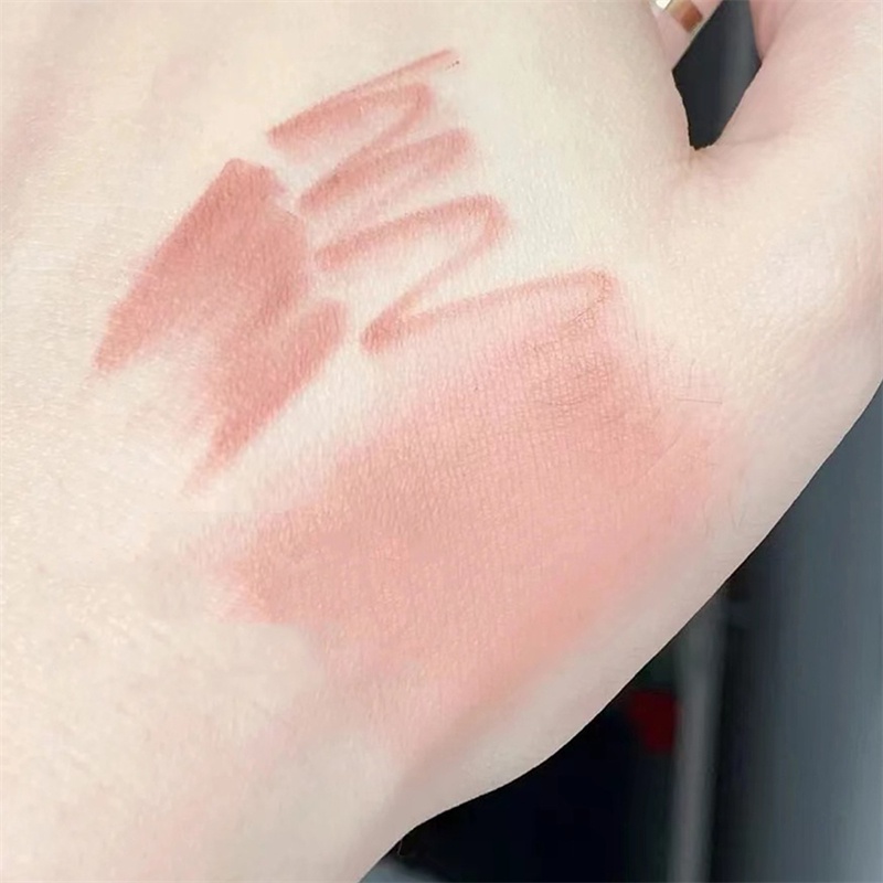 Ineyoo Chì Kẻ Viền Môi Ba Chiều Mềm Mịn Và Không Phai Màu Kèm Đồ Chuốt Bút Chì