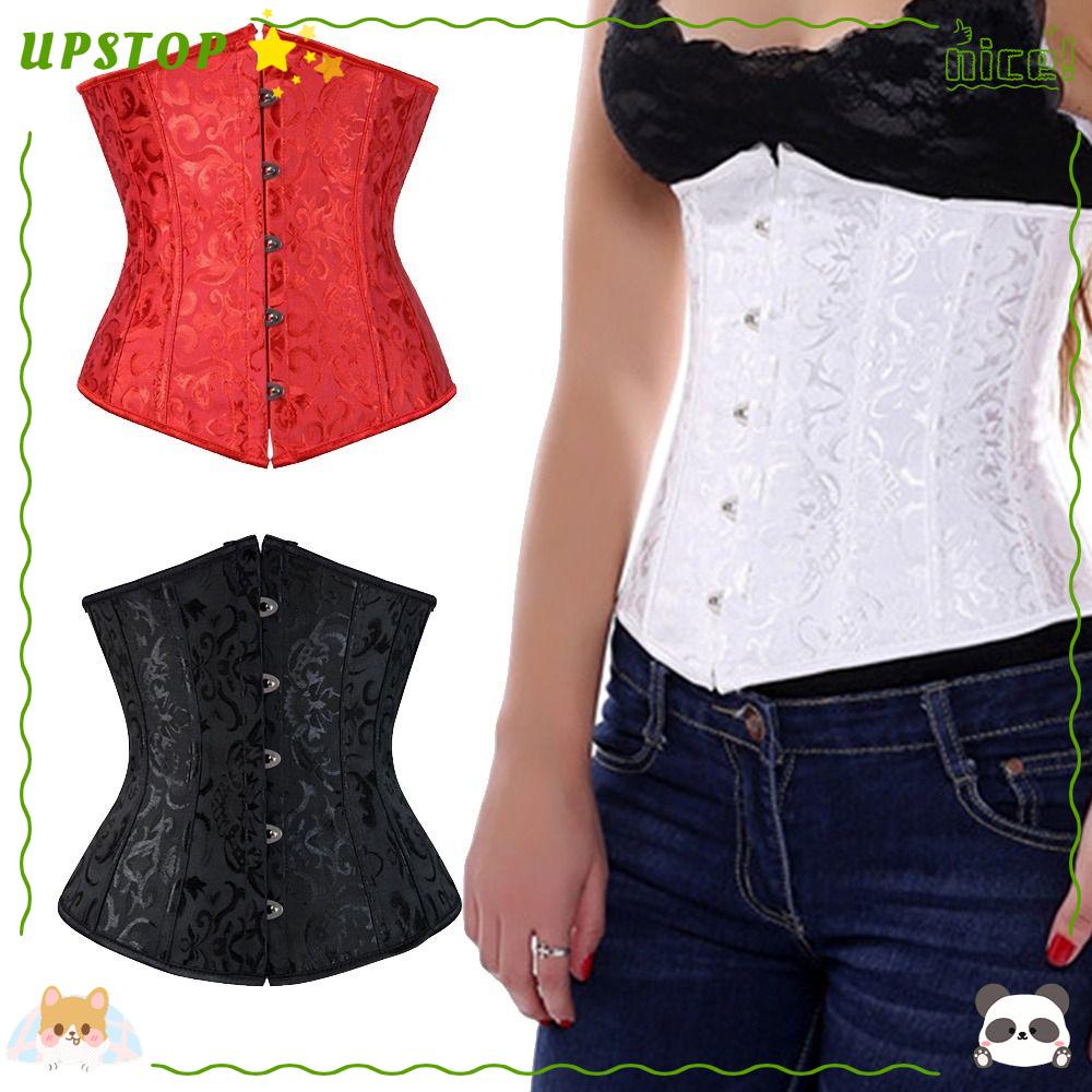 Áo Nịt Ngực Định Hình Eo Bằng Satin Quyến Rũ Plus Size
