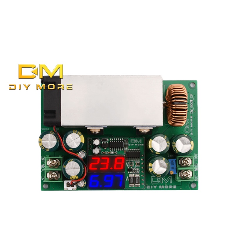 DIYMORE Mô Đun Hạ Áp dc-dc 12V-80v Sang 5v19v21v24v48v 600w Công Suất Cao 25a