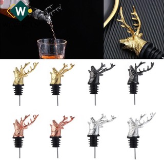Wapkty vòi rót rượu vang hình đầu hươu trang trí giáng sinh