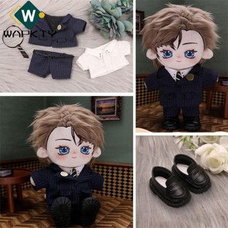Wapkty bộ quần áo thời trang cho búp bê 20cm