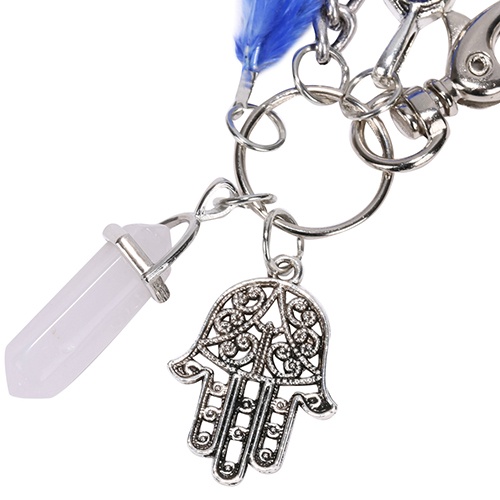 Móc Khóa Hình Dreamcatcher Phối Lông Vũ Tua Rua Phong Cách boho Mua M2