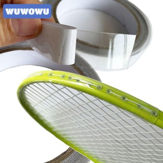Miếng dán đầu vợt cầu lông WAPKTY Wuwowu trong suốt giảm va chạm và ma sát