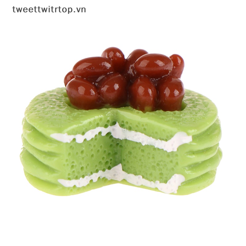 Trtop Set 5 Món Tráng Miệng mini Trang Trí Nhà Búp Bê vn