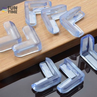 {Fun Time} 4 miếng bảo vệ an toàn cho bé bằng Silicon Bọc Góc đồ nội thất