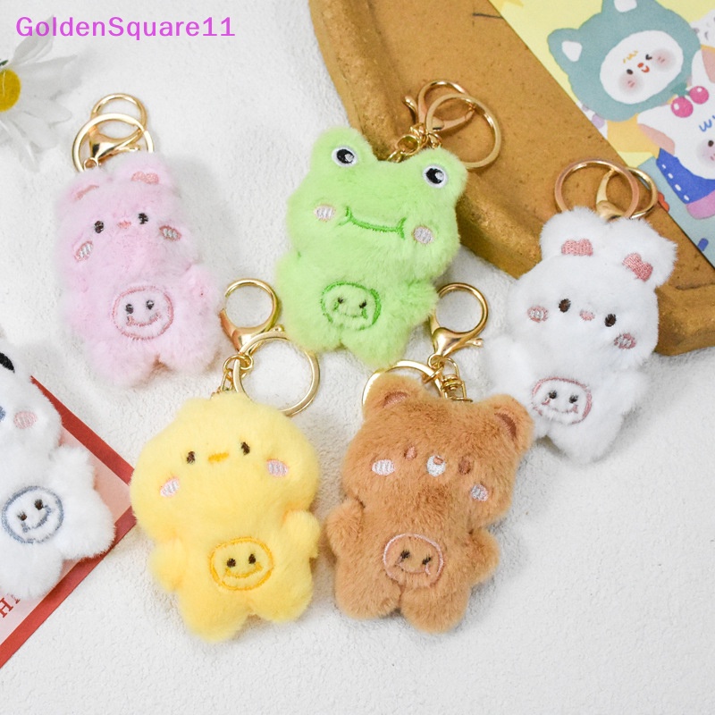 Móc Khóa Hình Thú Nhồi Bông Có Âm Thanh Dễ Thương