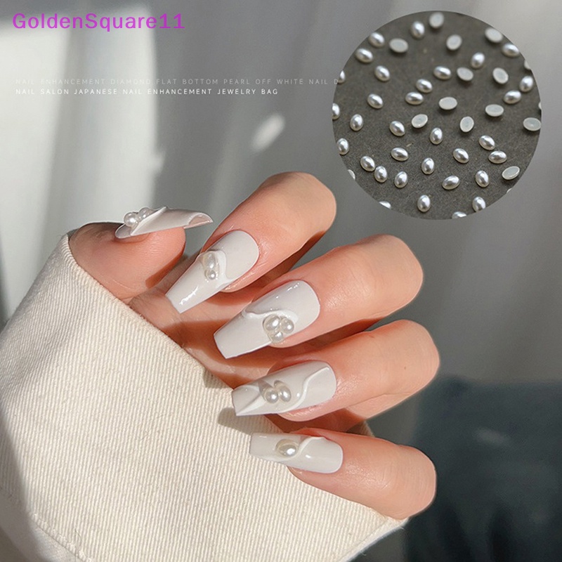Set 100 Hạt Ngọc Trai 3d Tự Nhiên Đính Móng Nghệ Thuật