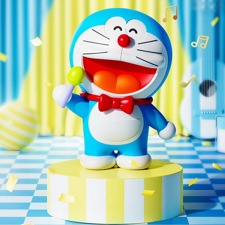 Doraemon Loa bluetooth mini rst10777 hifi Âm Thanh Thấp Hình Doremon Dễ Thương Chất Lượng Cao