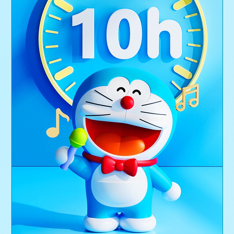 Doraemon Loa bluetooth mini rst10777 hifi Âm Thanh Thấp Hình Doremon Dễ Thương Chất Lượng Cao
