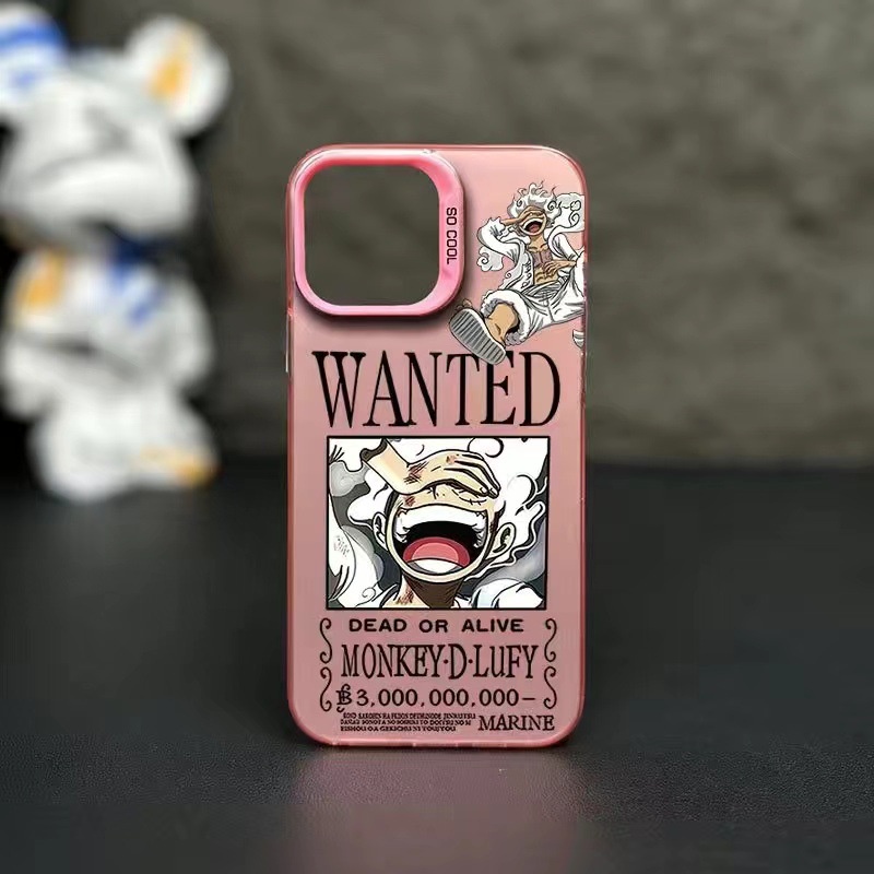 Hoạt Hình Ốp Điện Thoại Chống Rơi In Hình anime nica luffy Cho iphone 15 14 13 12 11 pro max 14 plus