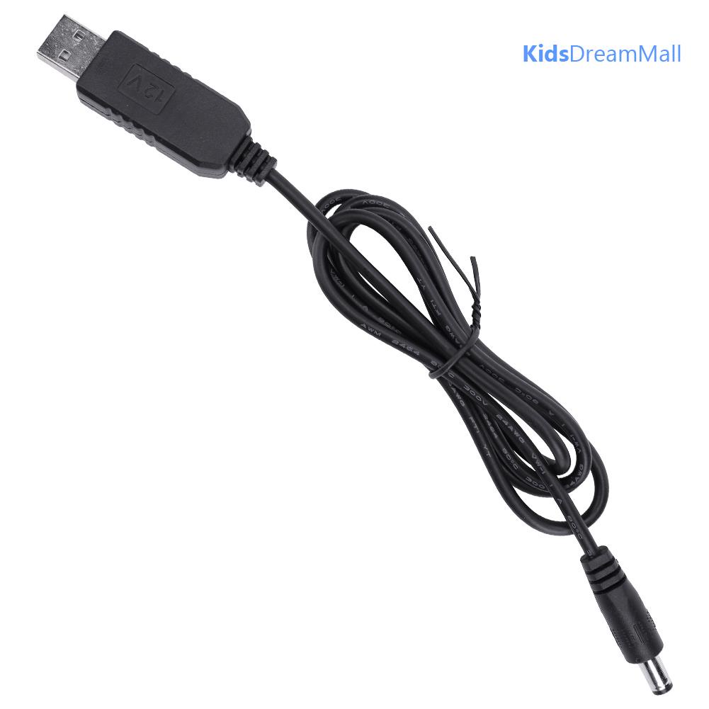 Dây Cáp Tăng Áp Nguồn usb dc Sang dc 5v / 9v / 12v 2.1x5.5mm