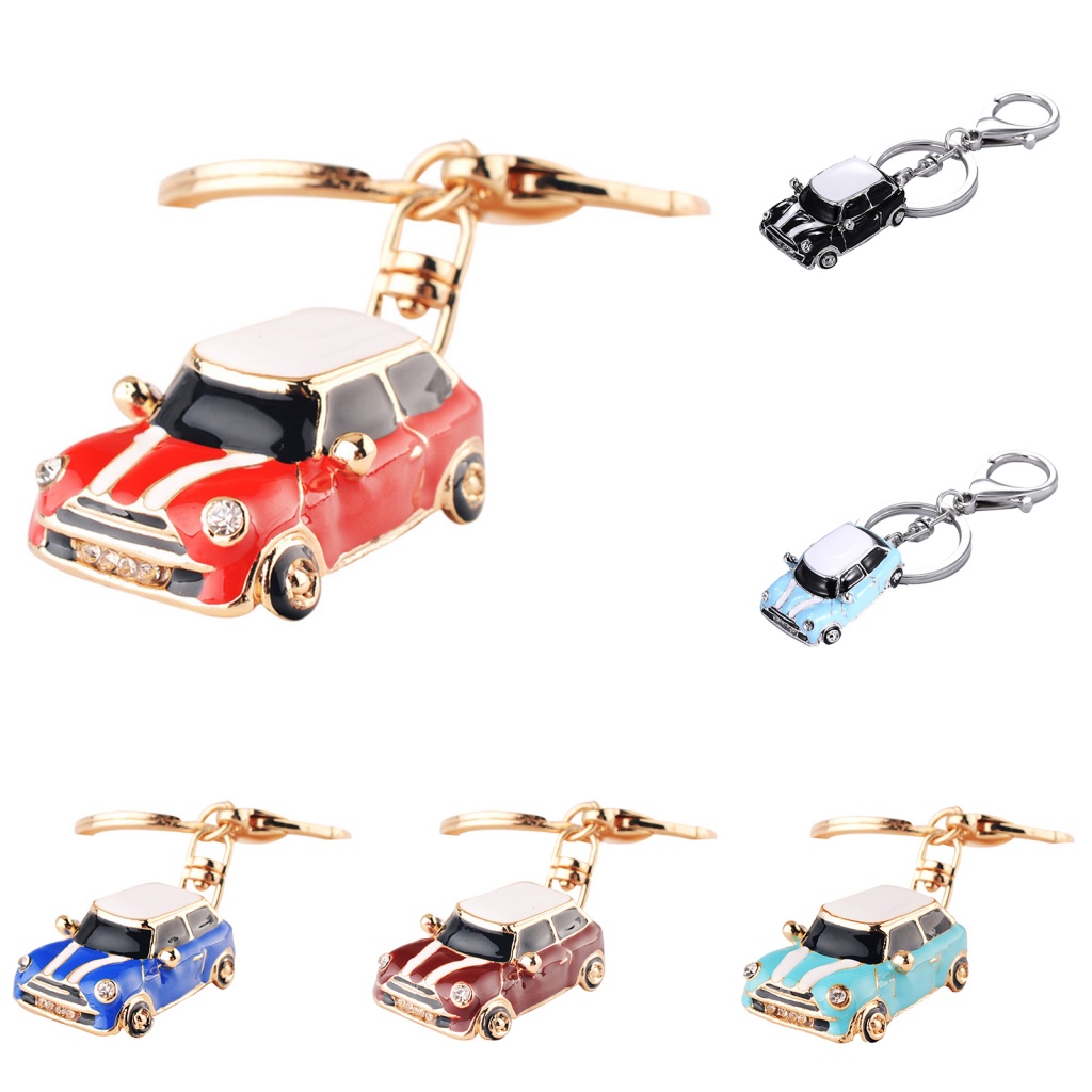 Buym2 Móc Khóa Hợp Kim Kẽm Hình Xe Hơi Đáng Yêu Trang Trí Đáng Yêu