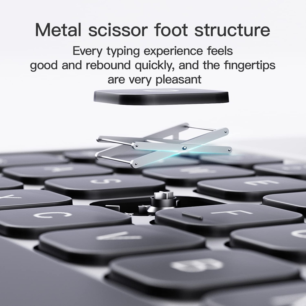 Goojodoq  cho iPad Bàn phím Case Mini 6 với Bàn phím ma thuật Bluetooth không dây có thể tháo rời từ tính