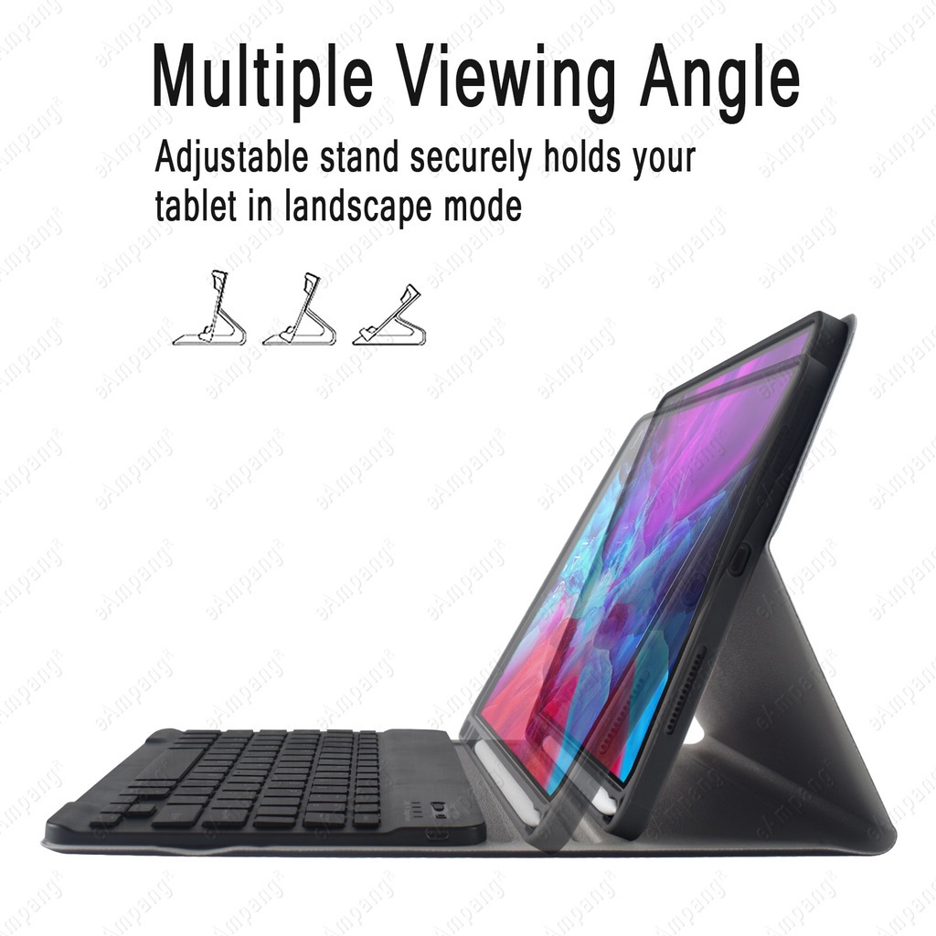 Ốp Máy Tính Bảng Có Bàn Phím Và Chuột Với Ngăn Đựng Bút Cho samsung galaxy tab s9 s9 + s9 fe + 12.4inch s9 ultra