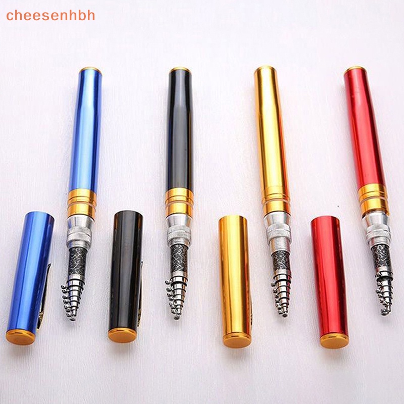 Chehbh Cần Câu Cá mini Hình Cây Bút Gấp Gọn Bỏ Túi vn