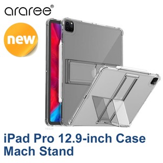 Araree ipad pro 3th 4th mach stand case 12.9-inch clear stand protective cover