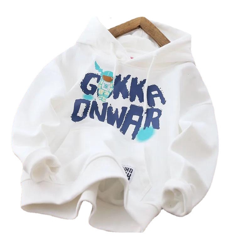 Áo Hoodie Dài Tay Phong Cách Hàn Quốc Mới Cho Bé Trai