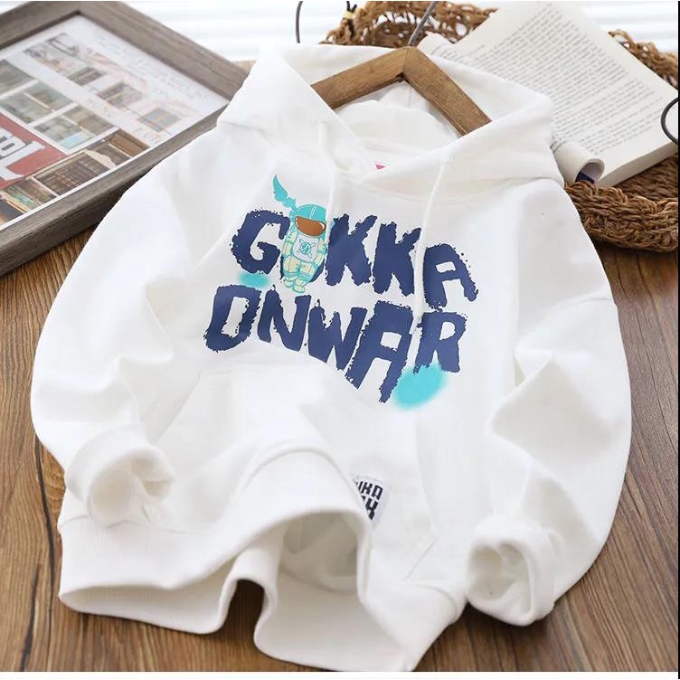 Áo Hoodie Dài Tay Phong Cách Hàn Quốc Mới Cho Bé Trai