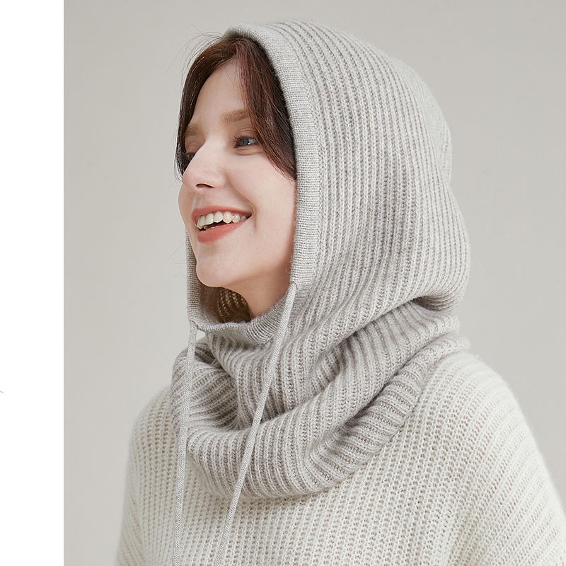 Mũ Len Dây Rút Thời Trang Thu Đông Dành Cho Nam Nữ