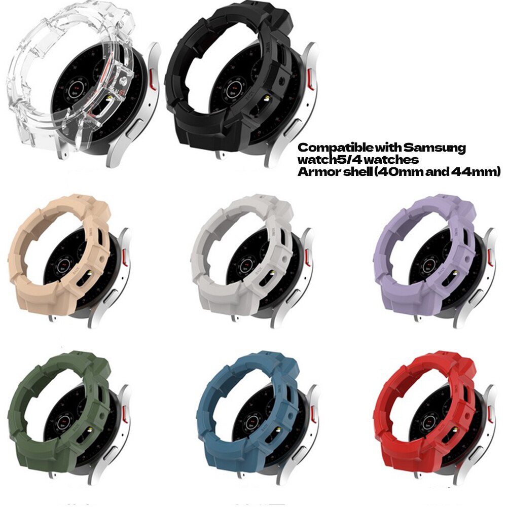 Khung Bảo Vệ Bằng pc Nhám Cho Đồng Hồ Thông Minh samsung galaxy watch 5 4 40mm 44mm galaxy watch 4 / 5 Ốp