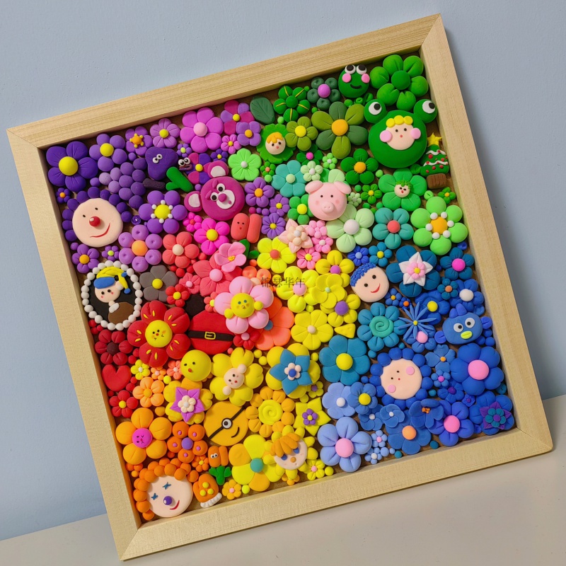 Ultra Khung Ảnh Bằng Đất Sét Và Nhựa Bùn Ba Chiều Siêu Nhẹ diy