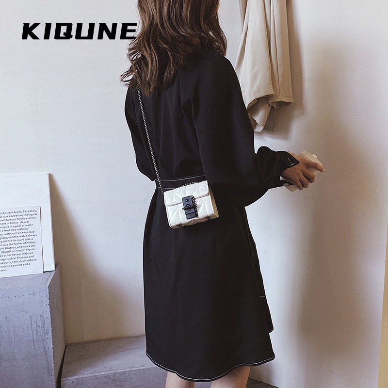 KIQUNE Túi đeo chéo Túi Vải nữ 2023 NEW L91T16SX 34Z230825
