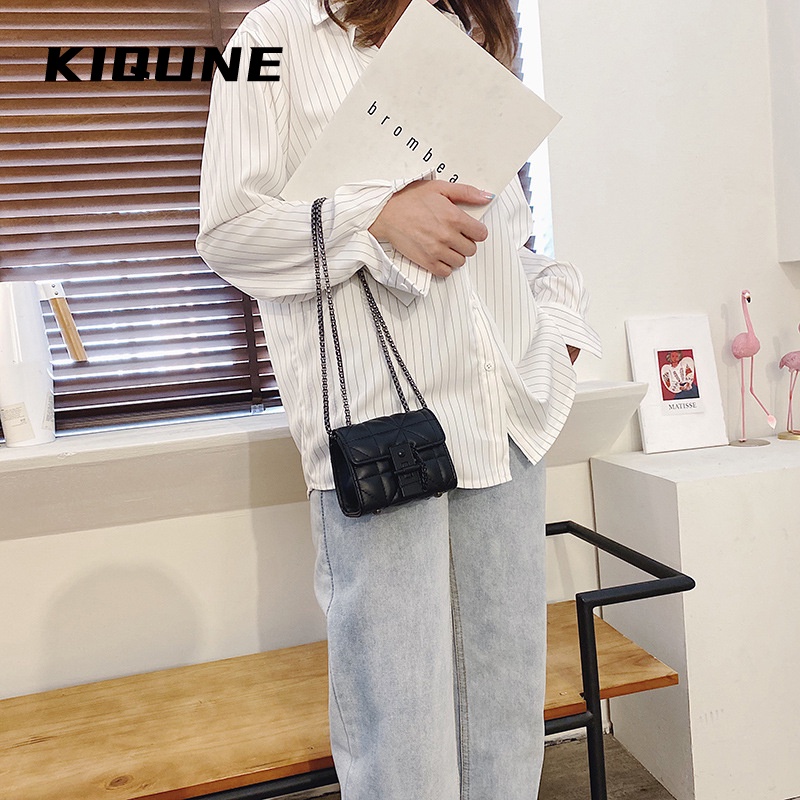 KIQUNE Túi đeo chéo Túi Vải nữ 2023 NEW L91T16SX 34Z230825