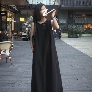 Erroriwear Nữ Đầm Maxi Không Tay Kỳ Nghỉ Cao Cấp Dây Đầm